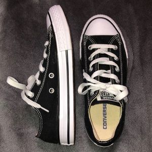 kids black converse